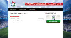 Desktop Screenshot of macskoru.net